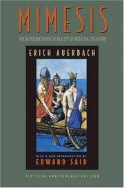 image of Mimesis: The Representation of Reality in Western Literature - Fiftieth-Anniversary Edition