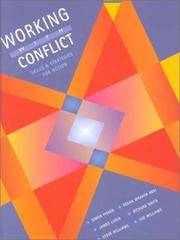 Working With Conflict: Skills and Strategies for Action by Editor-Simon Fisher - 2000-09-30