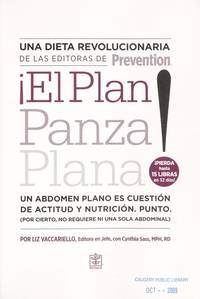 El Plan Panza Plana (un abdomen plano es cuestion de actitud y nutricion) by Liz Vaccariello (2008) Hardcover by Liz Vaccariello - 2008-01-01