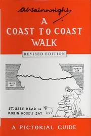 A Coast to Coast Walk: A Pictorial Guide (Wainwright Pictorial Guides) Near Fine