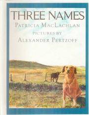 cover of Three Names