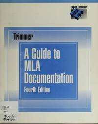 A Guide to MLA Documentation  With an Appendix on APA Style