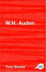 W.H. Auden (Routledge Guides to Literature)