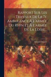 Rapport Sur Les Travaux De La 7e Ambulance À L'armée Du Rhin Et À L'armée De La Loire......
