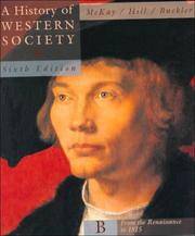 image of A History of Western Society: From the Renaissance to 1815