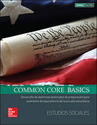 Common Core Basics Spanish Core Subject Module Social Studies Student Edition de McGraw-Hill