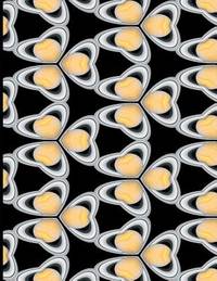 Fractal Space Photo Art Notebook: NASA Hubble NASA Hubble Saturn Opposition #1: A fractal image...
