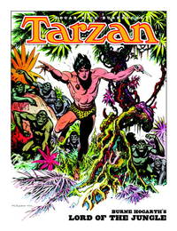 image of Edgar Rice Burroughs' Tarzan: Burne Hogarth's Lord of the Jungle