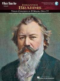 Brahms - Violin Concerto in D Major, Op. 77 Book/Online Audio