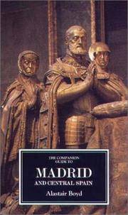 cover of The Companion Guide to Madrid and Central Spain (Companion Guides)
