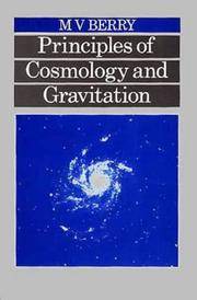 Principles Of Cosmology and Gravitation