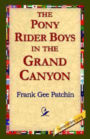 image of The Pony Rider Boys in the Grand Canyon