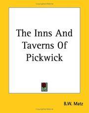 cover of The Inns and Taverns of Pickwick