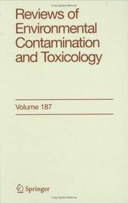 Reviews Of Environmental Contamination And Toxicology