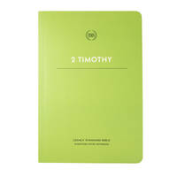 LSB Scripture Study Notebook: 2 Timothy (Journal Edition of the Legacy Standard Bible in Single...