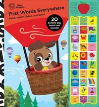 Baby Einstein - First Words Everywhere! Point, Match, Listen, and Learn! 30-Button Animal Sound...