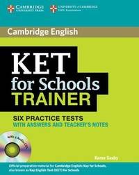KET FOR SCHOOLS TRAINER WITH KEY +CD