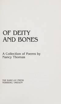 Of deity and bones A collection of poems