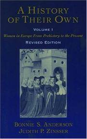 cover of A History of Their Own: Women in Europe from Prehistory to the Present, Vol. 1