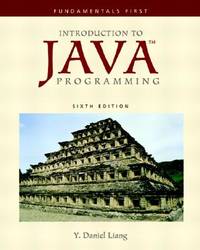 Introduction To Java Programming (ISBN: 9780132237383)