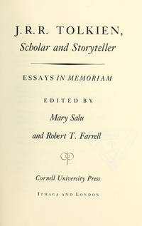 J.R.R.Tolkien, Scholar And Storyteller: Essays In Memoriam - 