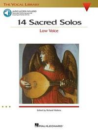 14 Sacred Solos - Low Voice Book/Online Audio