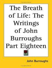 image of The Breath Of Life: The Writings Of John Burroughs