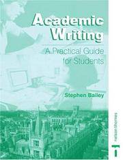 cover of Academic Writing: A Practical Guide for Students