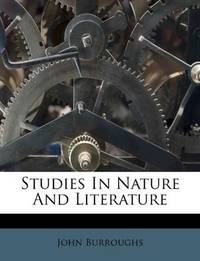 image of Studies In Nature And Literature