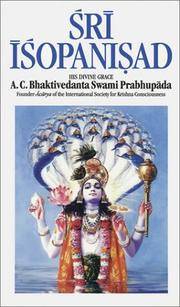 Sri Isopanisad: His Divine Grace