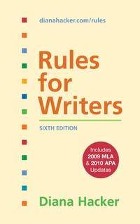 Rules For Writers With 2009 Mla Update