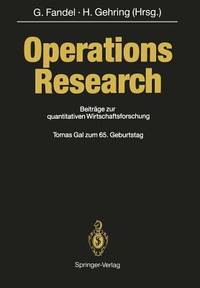 Operations Research