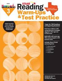Newmark Learning STAAR Reading Warm-Ups & Test Practice Grade 3