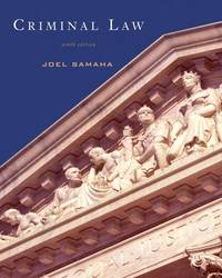 cover of Criminal Law