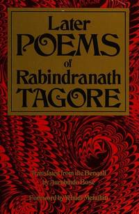 Later Poems Of Rabindranath Tagore