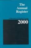 The Annual Register: A Record of World Events 2000