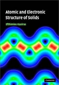 Atomic and Electronic Structure of Solids