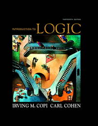 Introduction to Logic (13th Edition) by Copi, Irving M.; Cohen, Carl - 2008-01-07