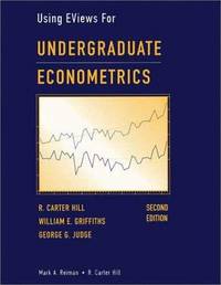 Undergraduate Econometrics, Using Eviews for