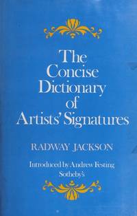 THE VISUAL INDEX OF ARTISTS' SIGNATURES AND MONOGRAMS