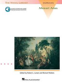 Mozart Arias for Soprano - The Vocal Library (Book/Online Audio)