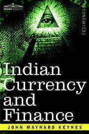 Indian Currency and Finance