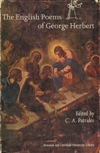 English Poems of George Herbert (Everyman's Univ. Pbs.) Herbert, George and Patrides, C. A