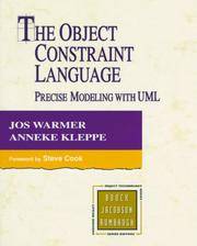 The Object Constraint Language: Precise Modeling With Uml (Addison-Wesley Object Technology Series)