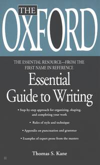 The Oxford Essential Guide to Writing (Essential Resource Library)