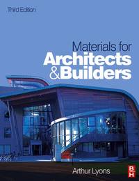 Materials For Architects and Builders Third Edition