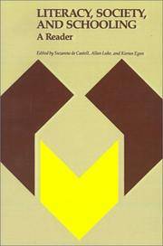 Literacy, Society, and Schooling: A Reader by Suzanne De Castell
- Paperback
- First Edition
- 1986
- from Fireside Bookshop (SKU: 053024)