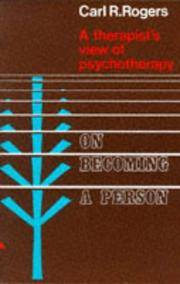 On Becoming a Person (Pyschology/self-help) by Carl R. Rogers - 08/01/1977