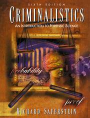 image of Criminalistics: An Introduction to Forensic Science