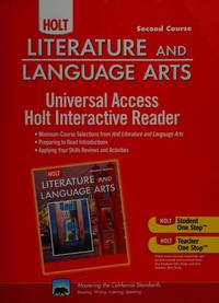 cover of Holt Literature and Language Arts: Universal Access: Interactive Reader Grade 8